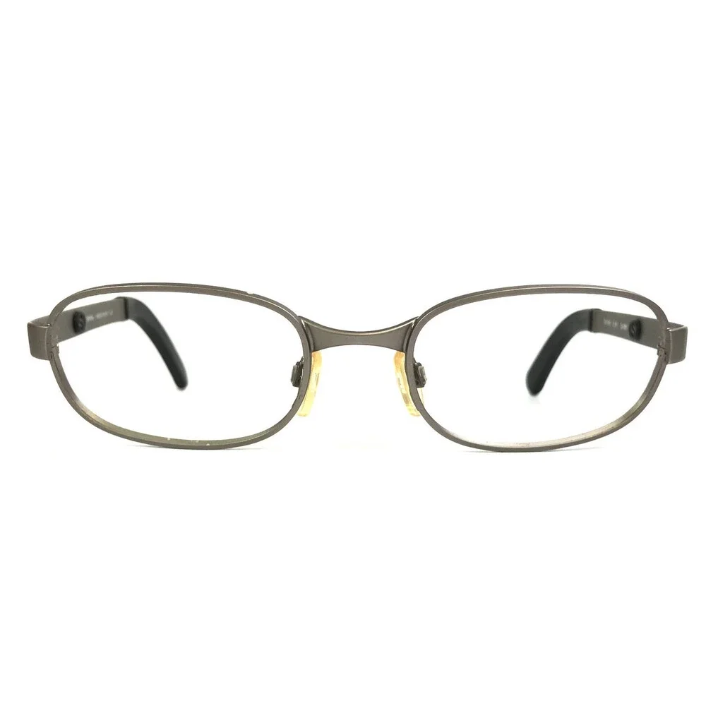 Superga Eyeglasses Frames SU 040 Col. B31 Gunmetal Oval Full Rim 51-20-130